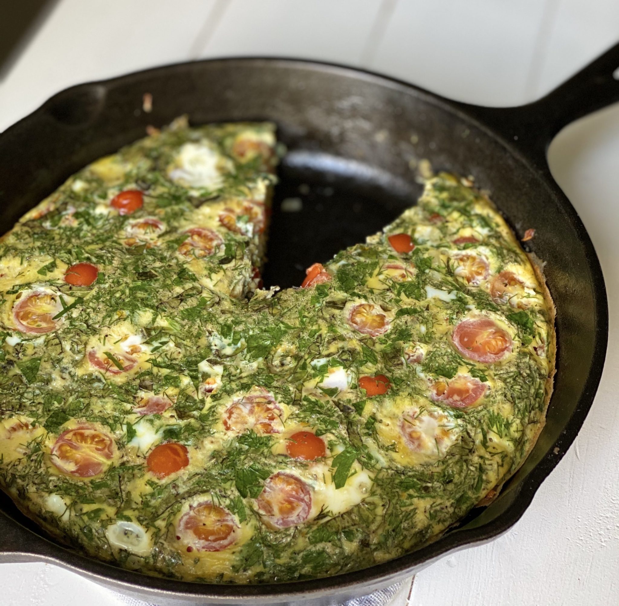 Tomato Herb Frittata