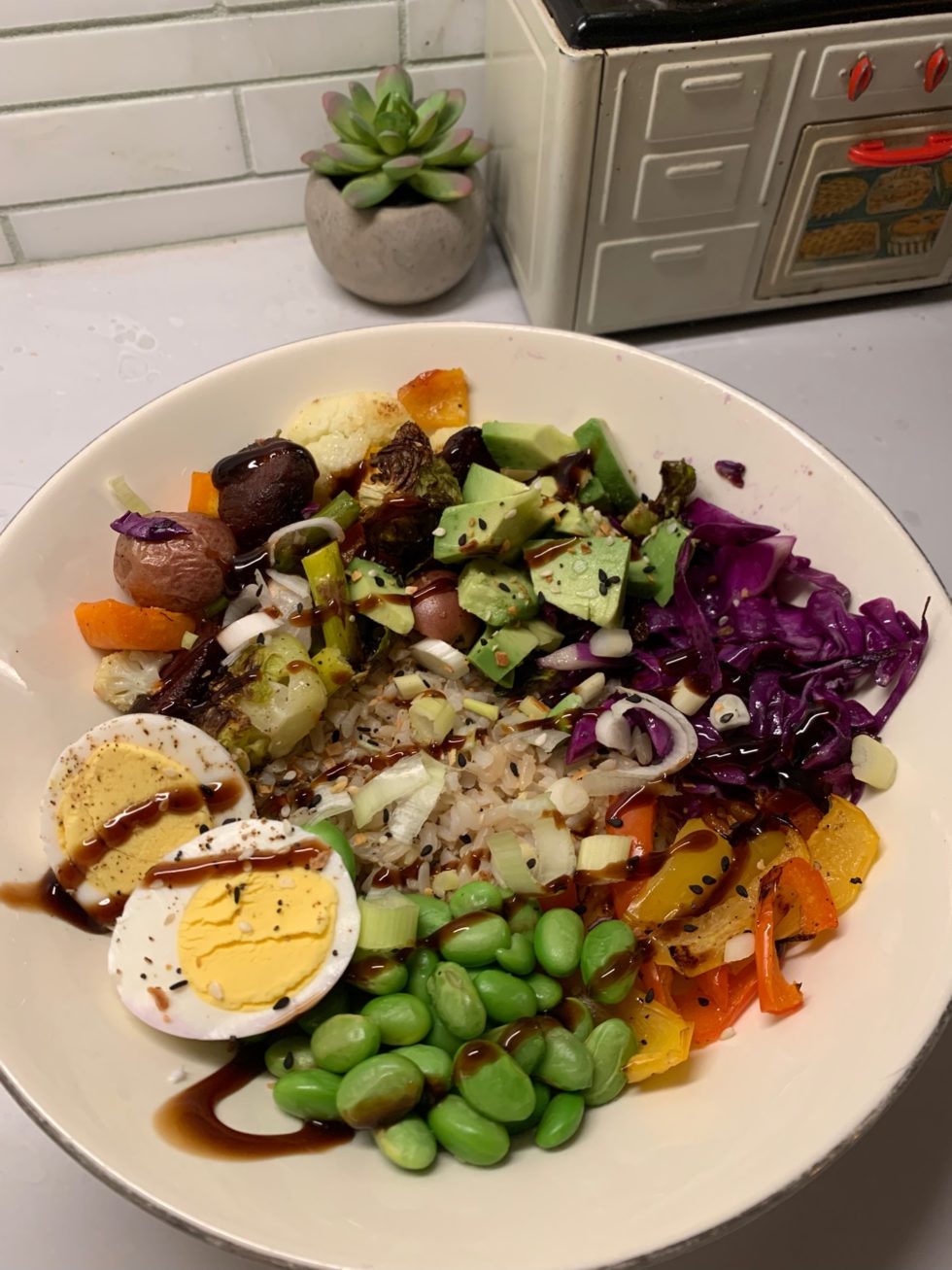 Breakfast Veggie Bowl